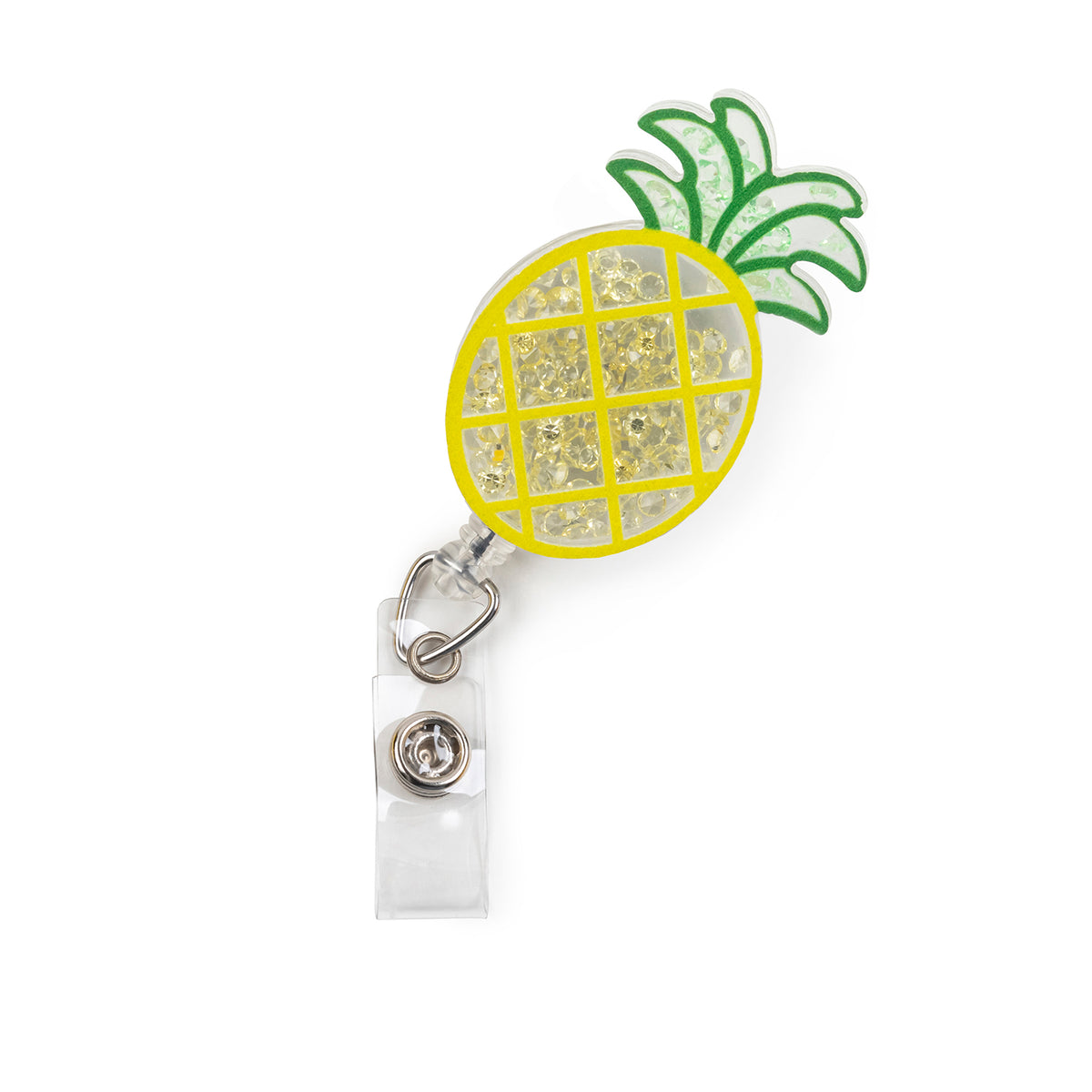 Pineapple Shaker Badge Reel