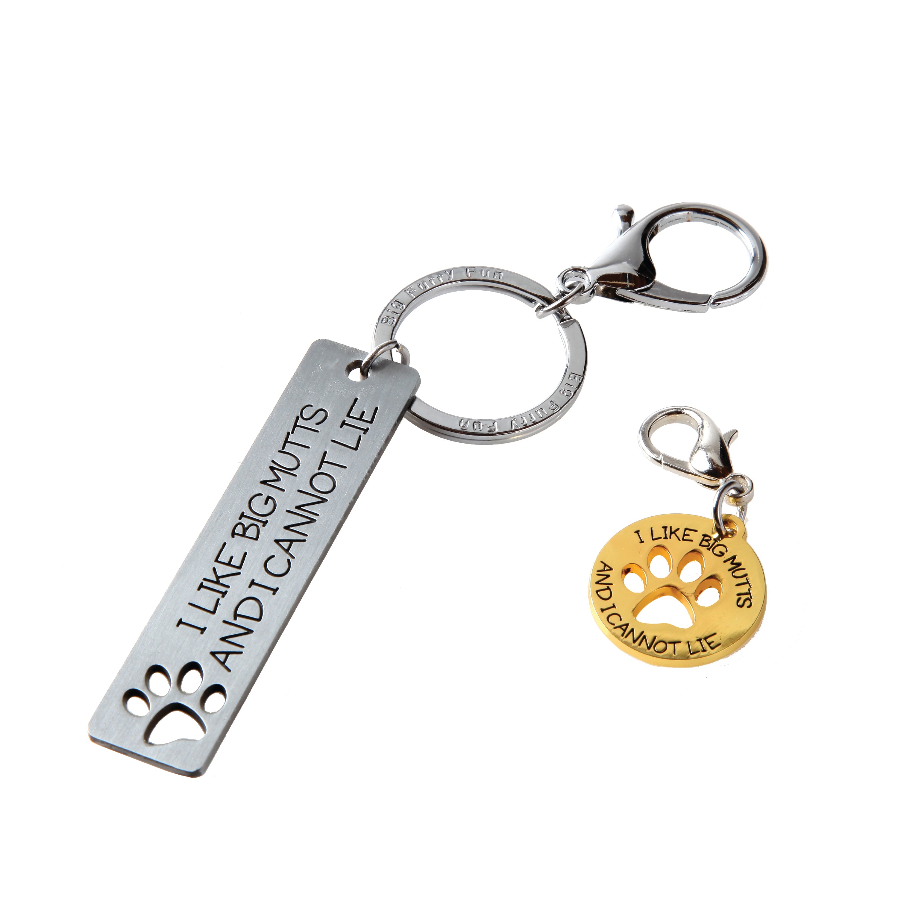 Big Mutts   Keychain & Charm Set