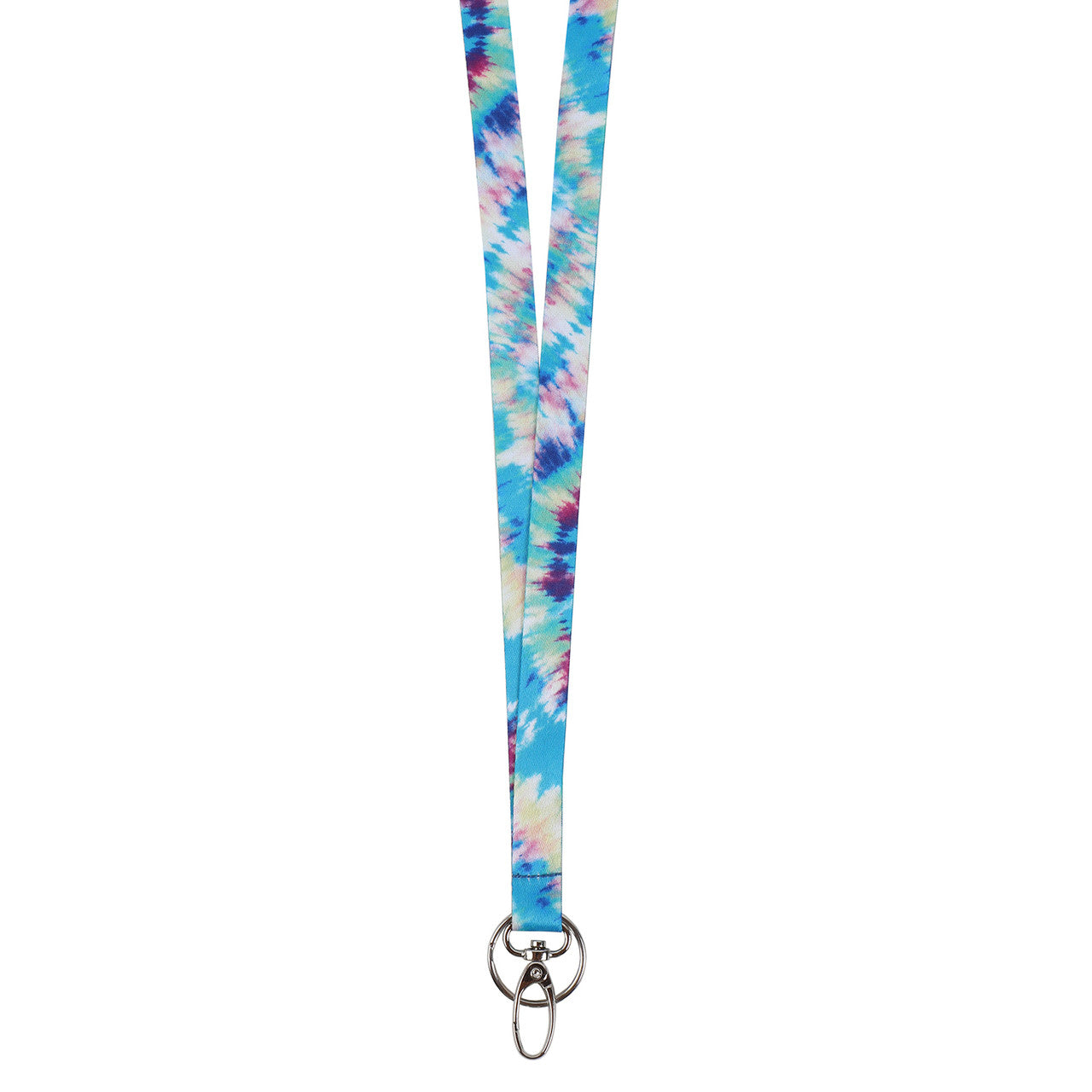 Tie Dye Brights Ribbon w/Hook & Key