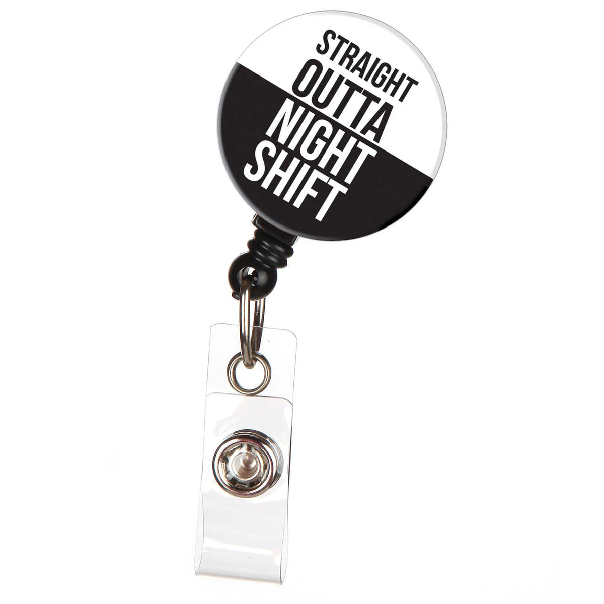 Straight Outta Night Shift Badge Reel