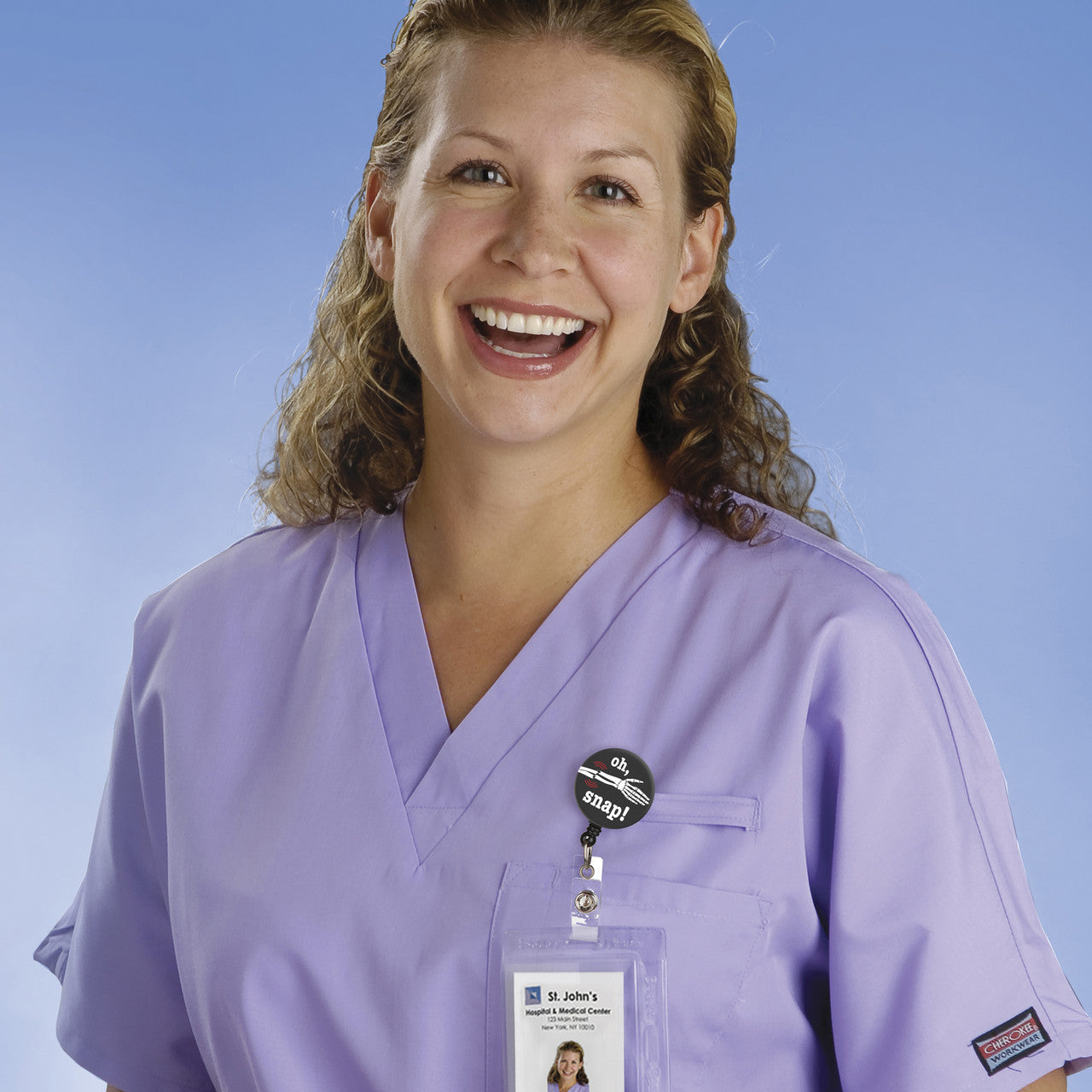 Oh Snap! Retractable ID Badge Reel