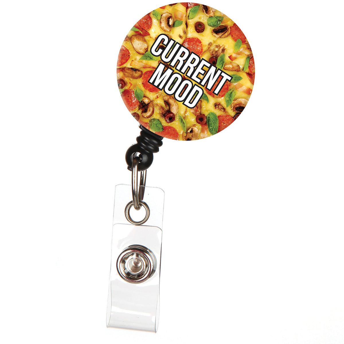 Current Mood Pizza Badge Reel