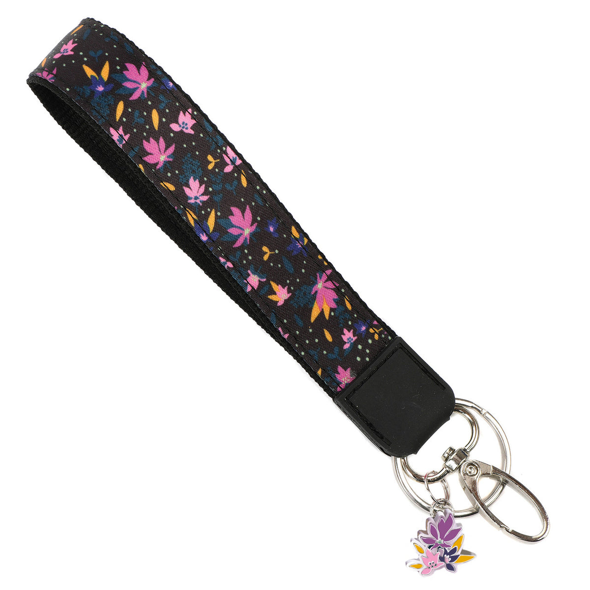 Meadow Petals Wristlet with Charm