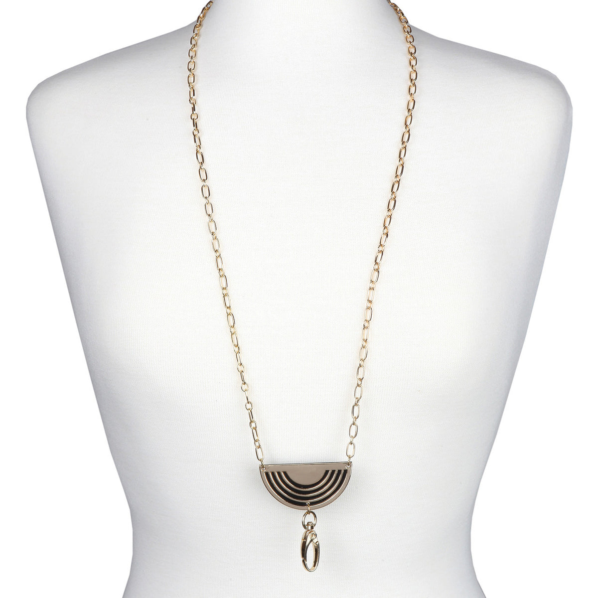 Cleo Fashion Gold Chain Lanyard  Necklace