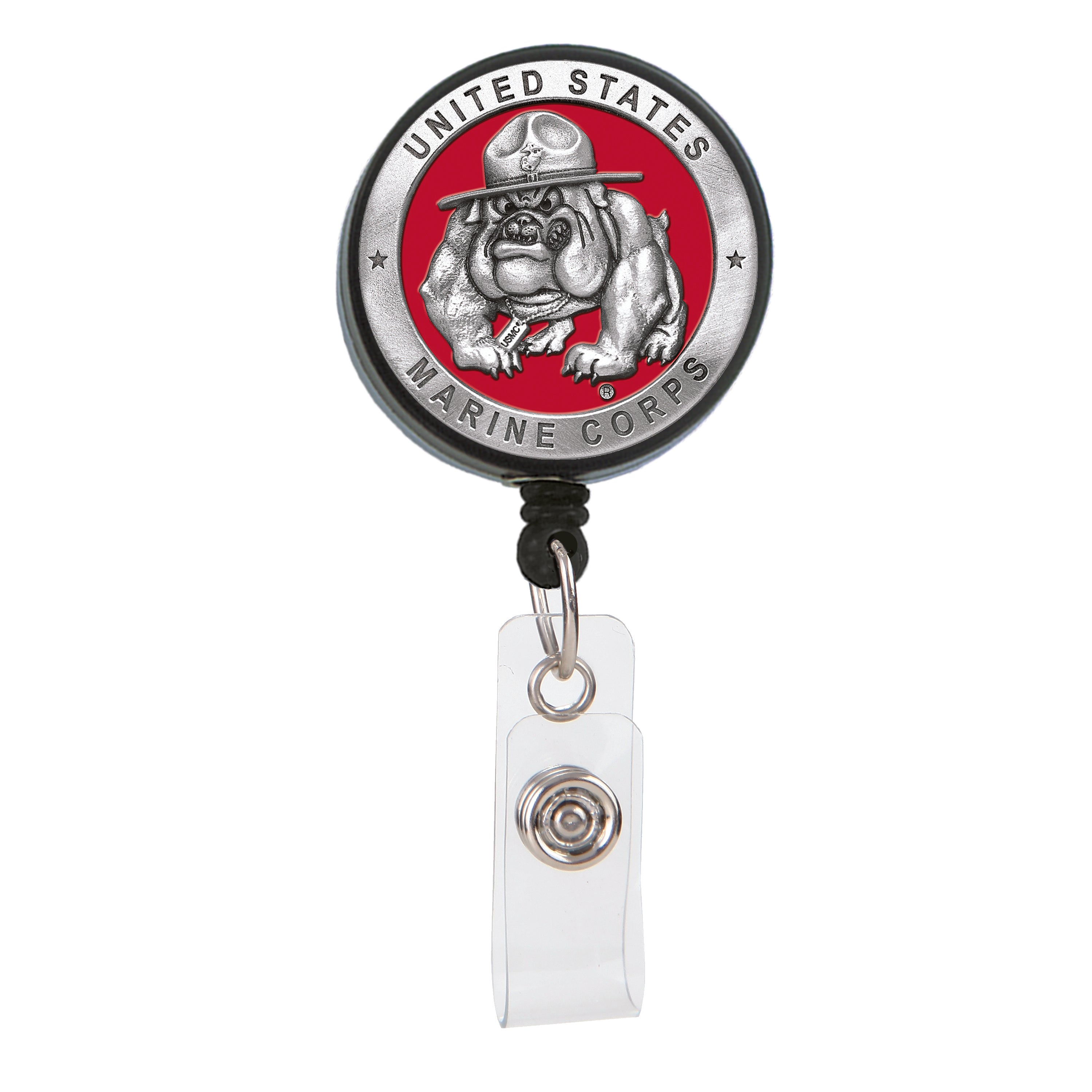 US Marine Corps Bulldog Badge Reel