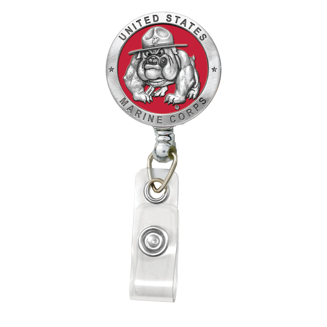 US Marine Corps Bulldog Badge Reel