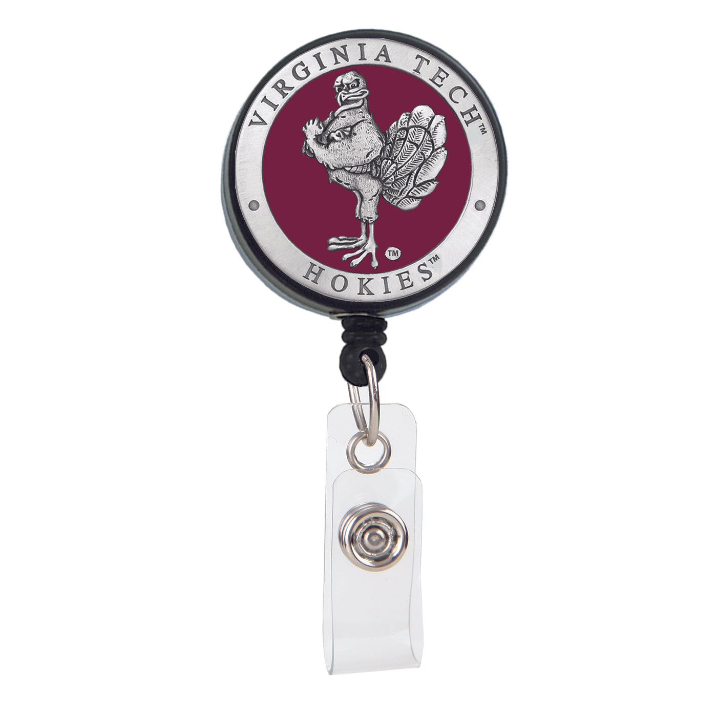 Virginia Tech Hokies Badge Reel   – BooJee Beads