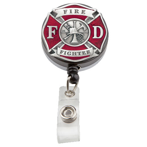Fire Fighter Badge Reel
