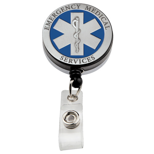 Emergency Medical Services Badge Reel
