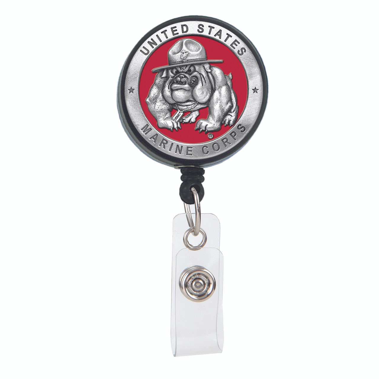 US Marine Corps Bulldog Badge Reel