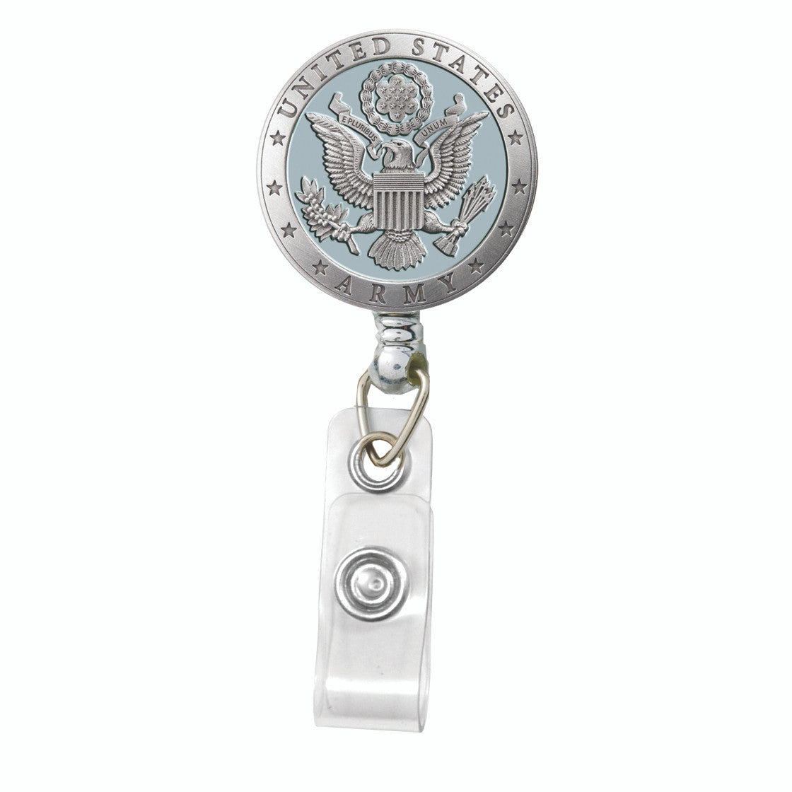United States Army Crest Badge Reel - Blue
