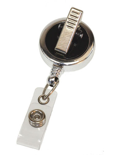 Vintage Flower Retractable ID Badge Reel