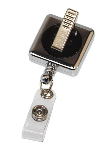 Purple Cross Badge Reel