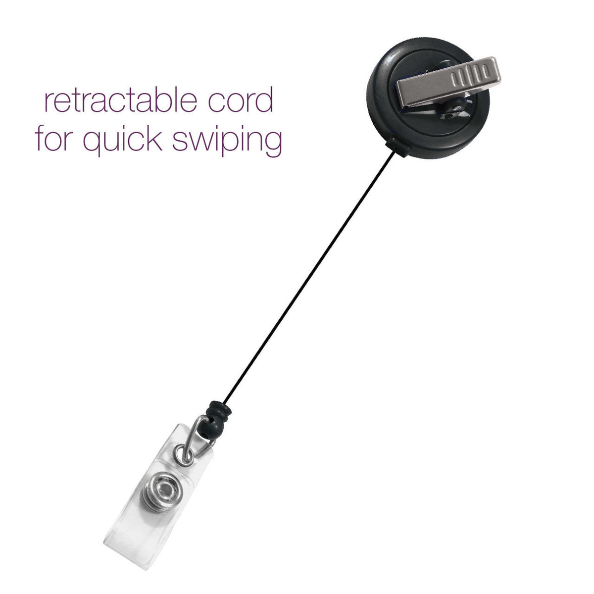 Don't Hate Ventilate Retractable ID Badge Reel