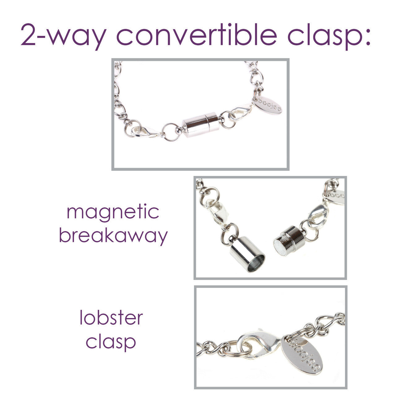 Sweet Pearl Reversible ID Necklace Lanyard