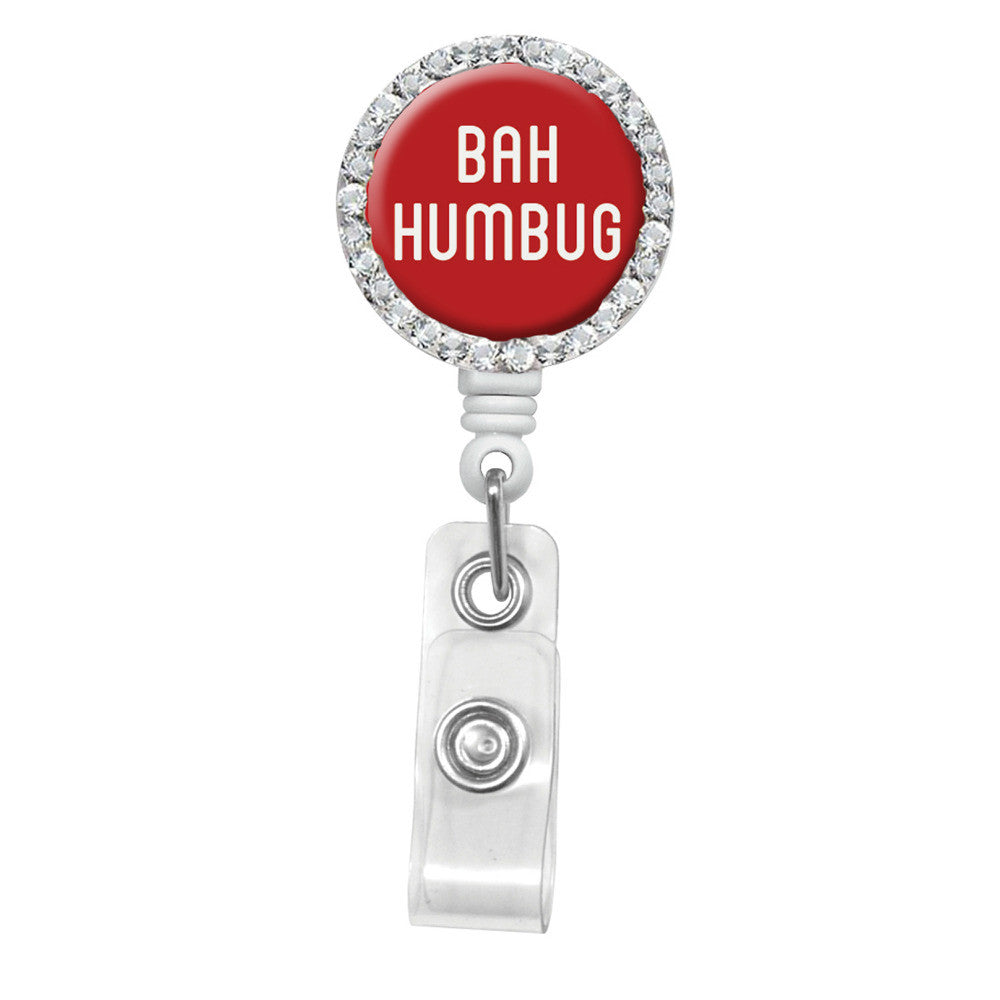 Bah Humbug Badge Reel