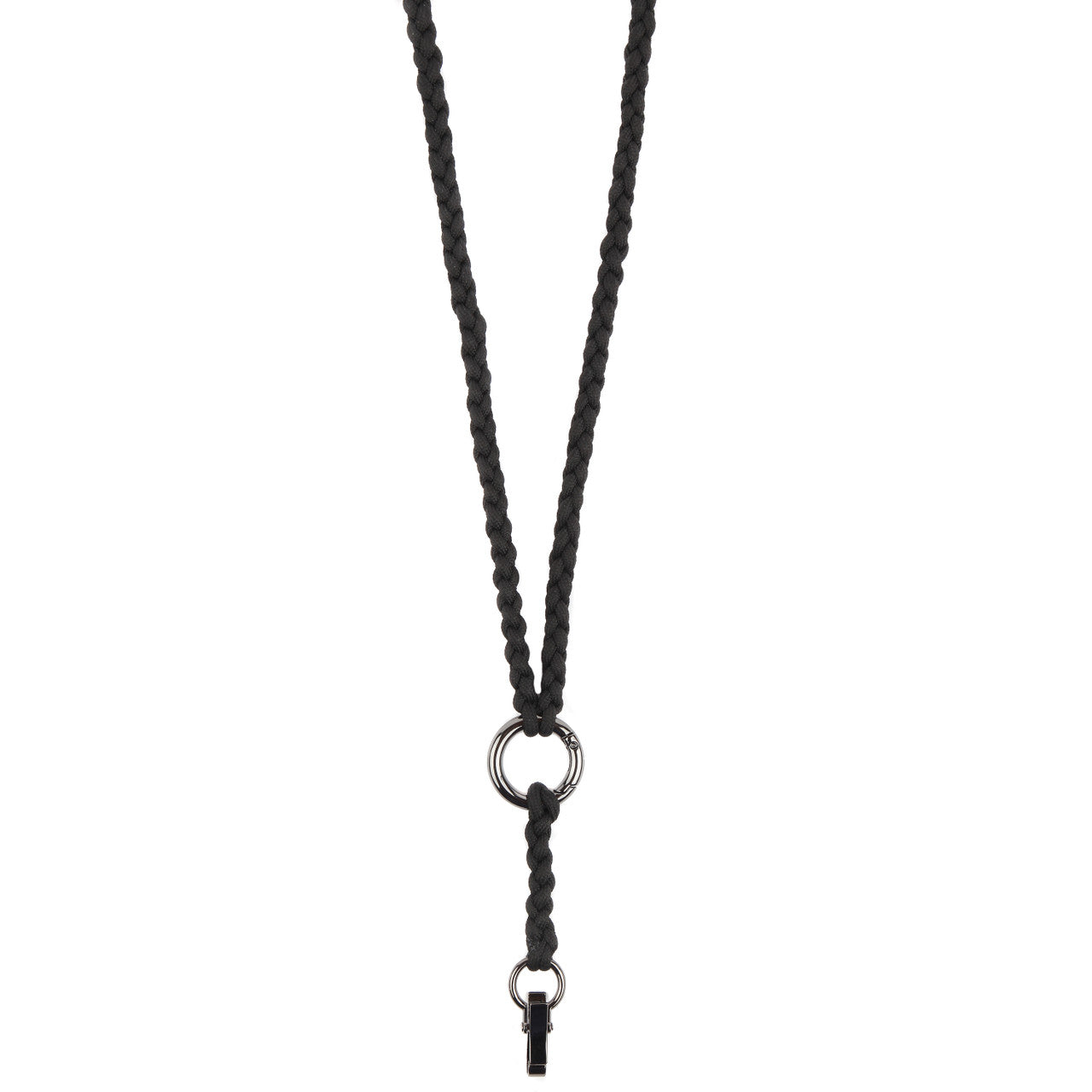 Black Survivor Cord Lanyard