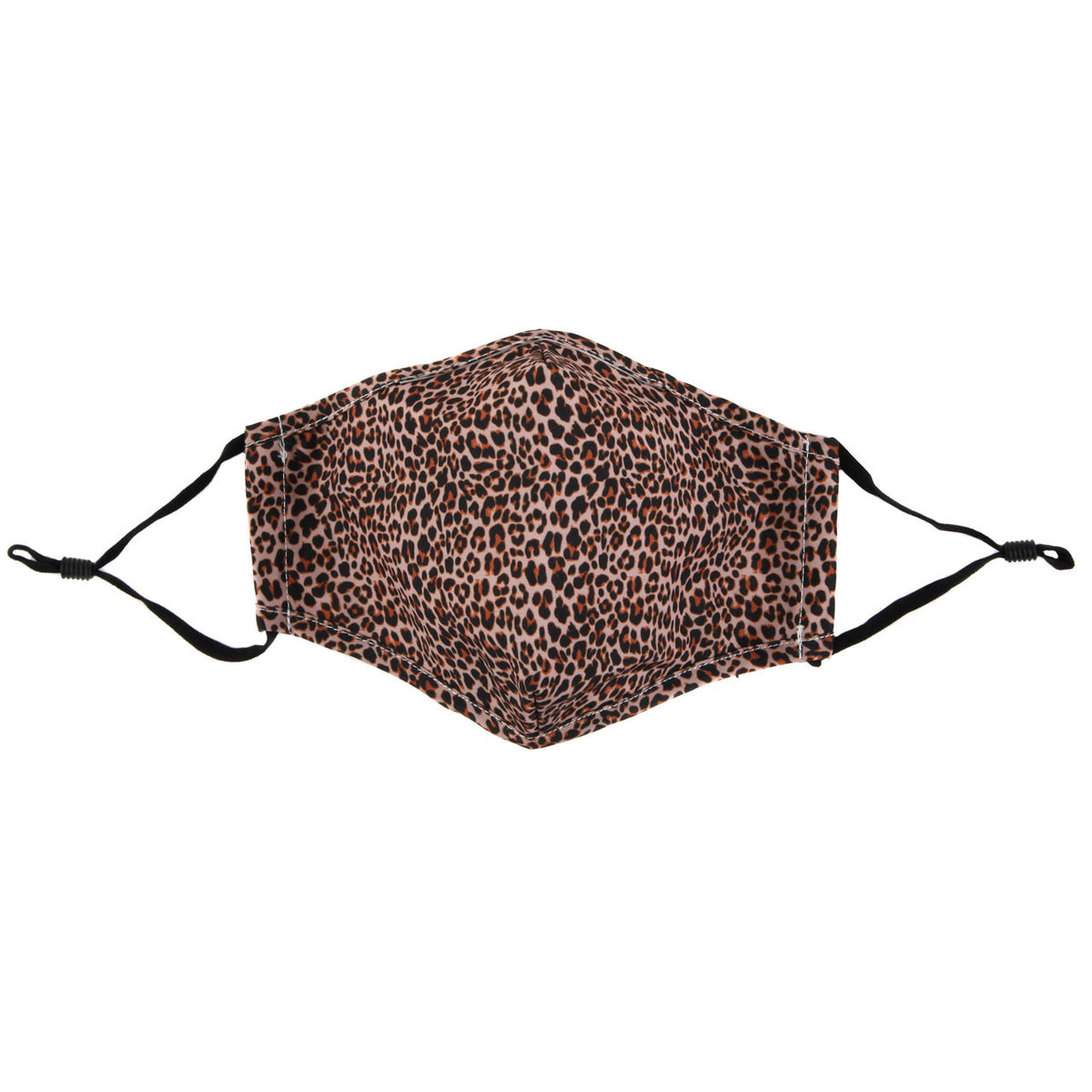 Leopard Print Face Mask with Filter