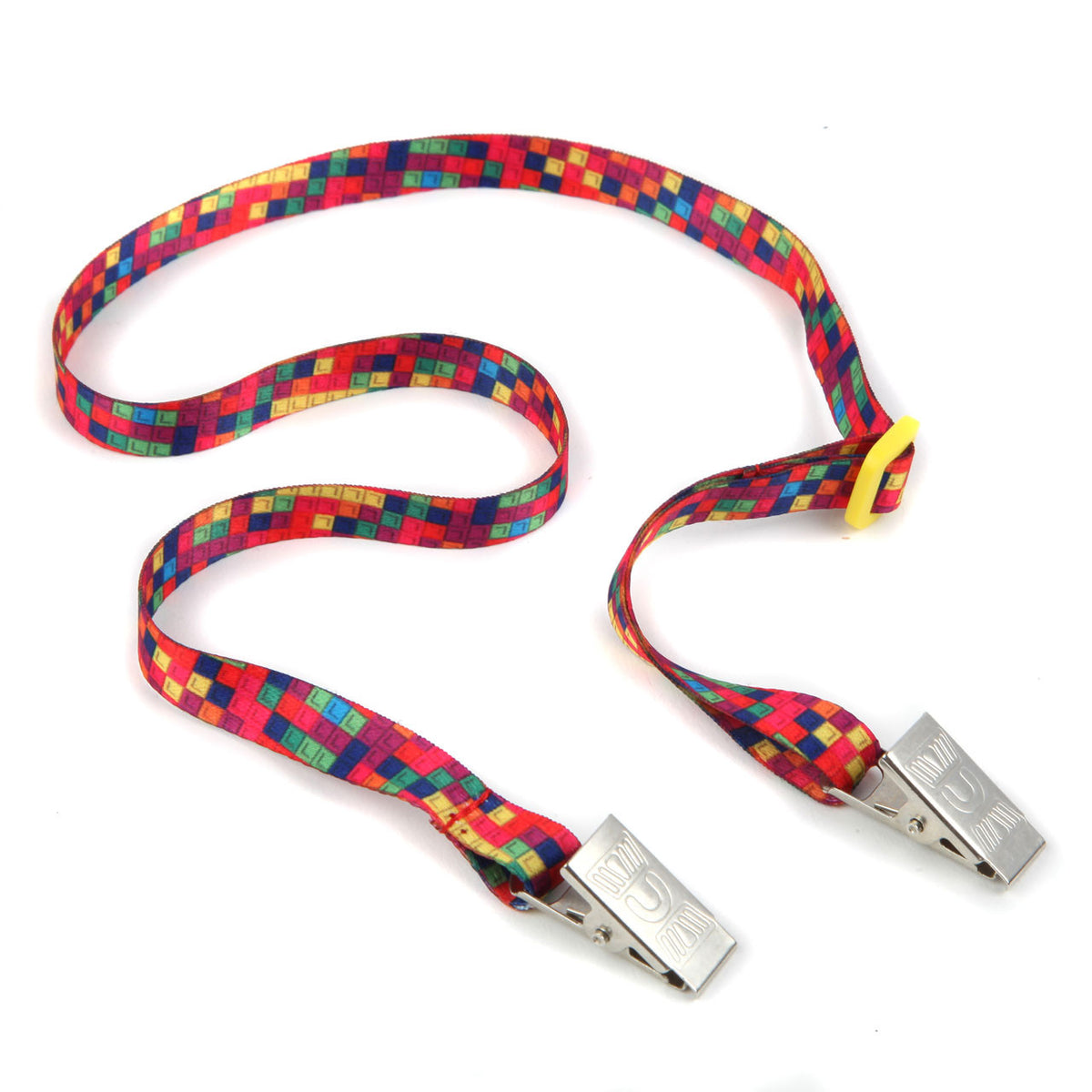 Tetrisblocks Face Mask Lanyard
